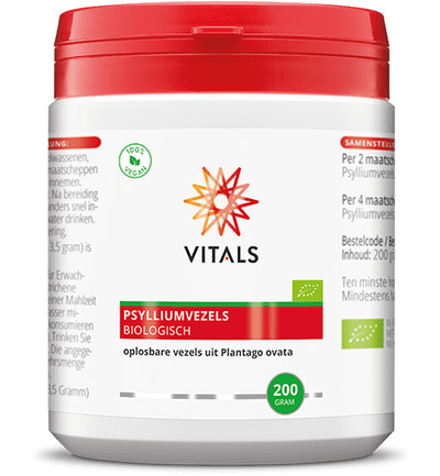 Vitals Psylliumvezels Bio (200 gr)