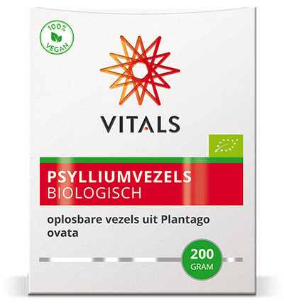 Vitals Psylliumvezels Bio (200 gr) - image 2