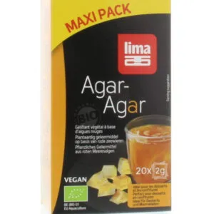 Lima Agar Agar Maxi Pack Bio (20 X 2 gr)