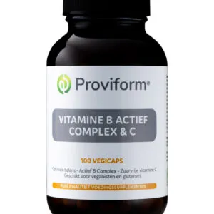 Proviform Vitamine B Actief Complex & C (100 vega capsules)