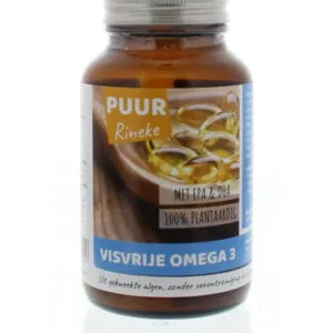 Puur Rineke Visvrije omega 3 bio (60 vega capsules)