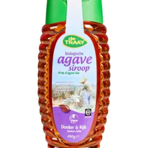 De Traay Agavesiroop donker en rijk bio (490 gr)