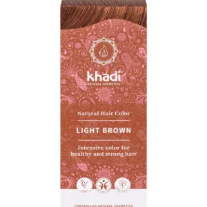 Khadi Haarkleur light brown (100 gr)
