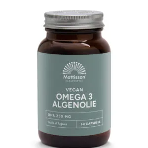Mattisson Vegan Omega-3 Algenolie Dha 260Mg (60 vega capsules)