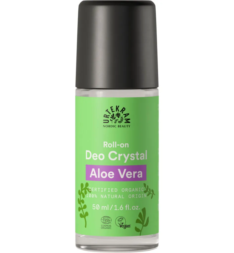 Urtekram Deodorant crystal roll on aloe vera (50 ml)
