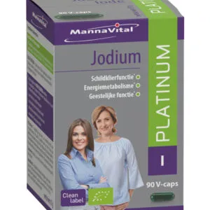 Mannavital Jodium bio platinum (90 vega capsules)