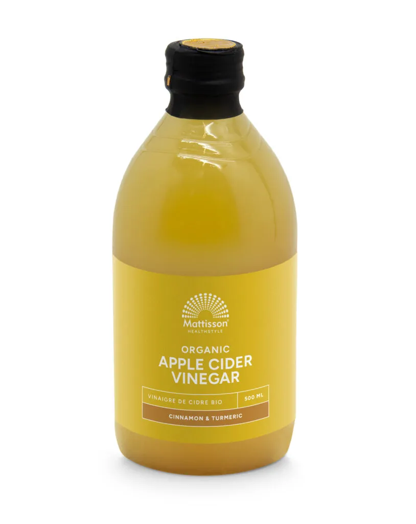 Mattisson Organic Apple Cider Vinegar Cinnamon Turmeric Bio (500 ml)