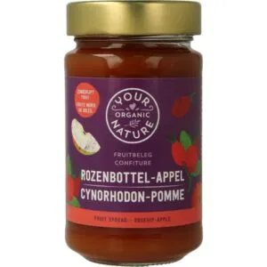 Your Organic Nature Fruit beleg rozenbottel bio (250 gr)