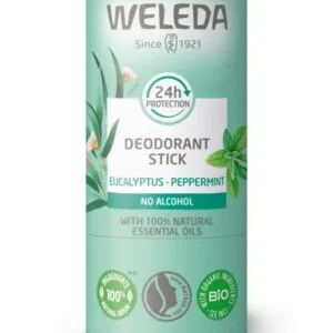 WELEDA Eucalyptus + peppermint 24U deodorant stick (50 gr)