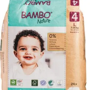 Bambo Nature Luiers 4 (24 stuks)