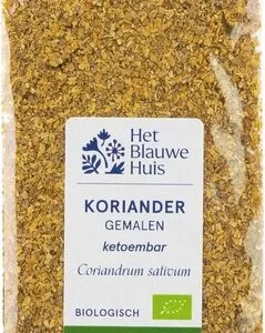 Het Blauwe Huis Koriander Gemalen (25 gr)