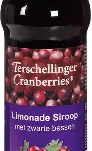 Terschellinger Limonadesiroop Cranberry En Zwarte Bessen (500 ml)