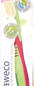 Yaweco Tandenborstel Nature, Met Vervangde Kop, Medium (1 stuks)