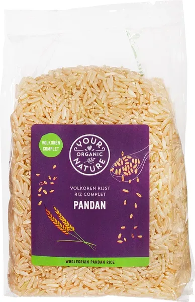 Your Organic Nature Pandanrijst Volkoren (400 gr)