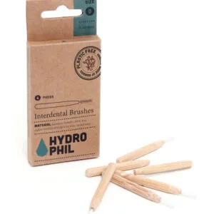 Hydrophil Tandenragers 0,40mm met bamboe handvat en nylon van castorol (6 stuks)