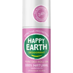 Happy Earth Pure deodorant roll-on lavender ylang (75 ml)