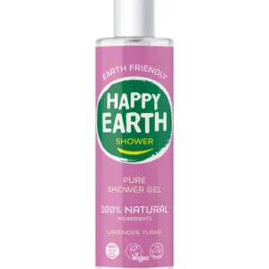 Happy Earth Pure showergel lavender ylang (300 ml)