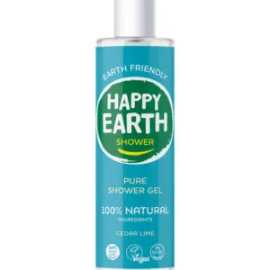 Happy Earth Pure showergel cedar lime (300 ml)