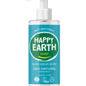 Happy Earth Pure hand soap cedar lime (300 ml)