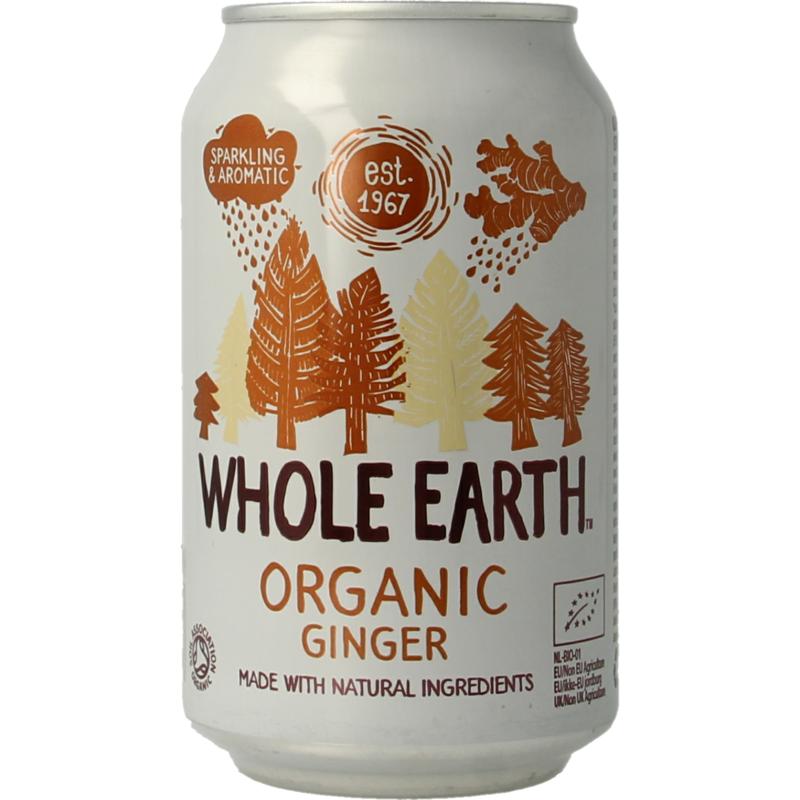 Whole Earth Sparkling Ginger Bio (330 ml)