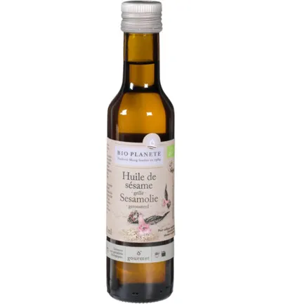 Bio Planete Sesamolie Geroosterd Bio (250 ml)