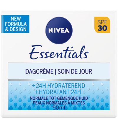 Nivea Essentials hydraterende dagcreme SPF30 norm/gem (50 ml)