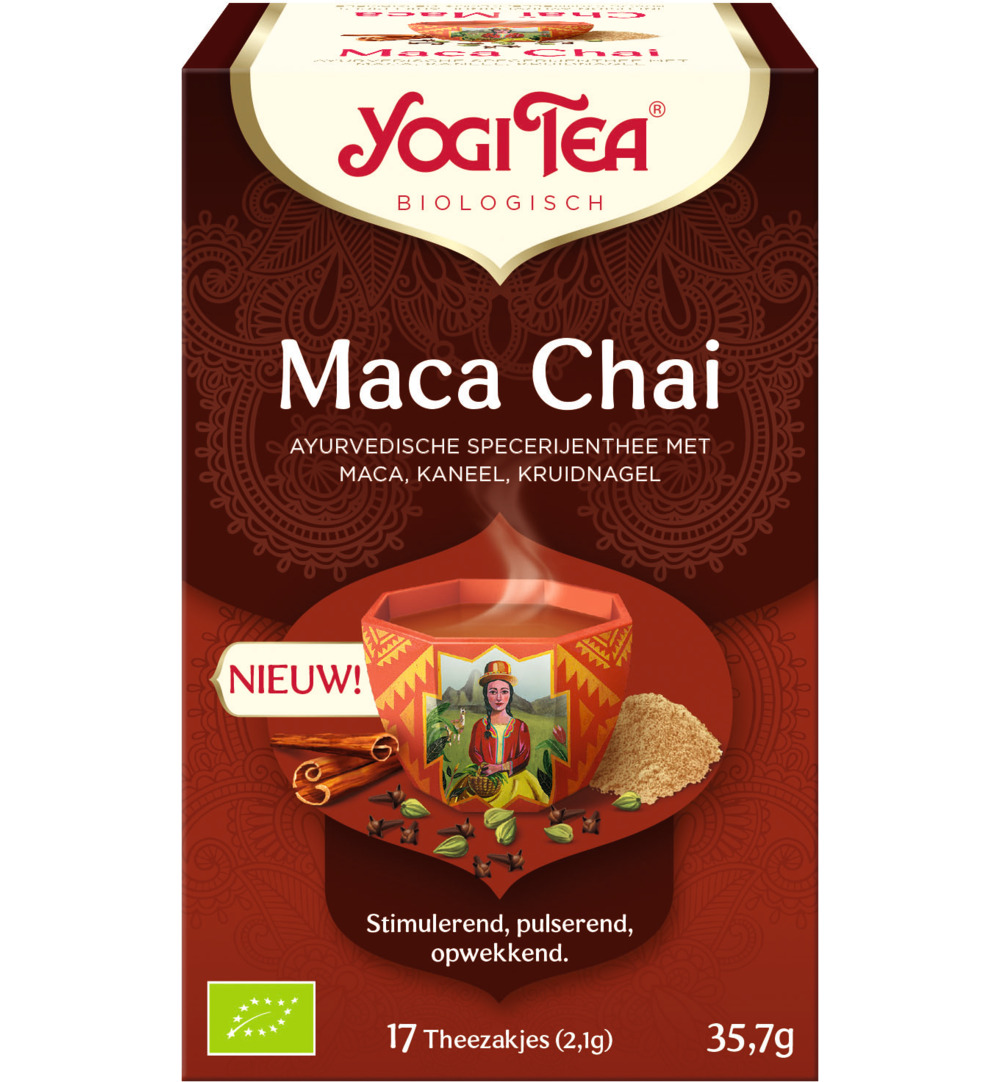 Yogi Tea Maca chai bio (17 stuks)