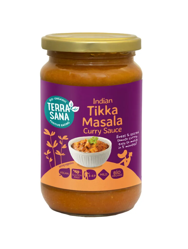 Terrasana Indiase Tikka Masala Currysaus (350 gr)