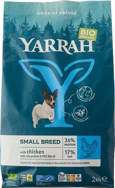 Yarrah Adult Hondenvoer Met Kip Bio Msc (2000 gr)