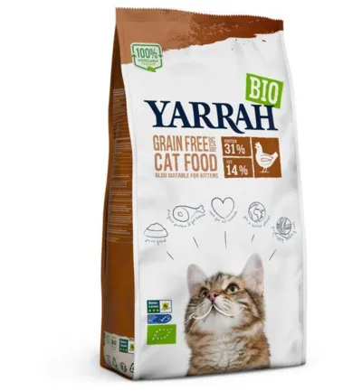 Yarrah Kattenvoergrainfree Bio (2400 gr)