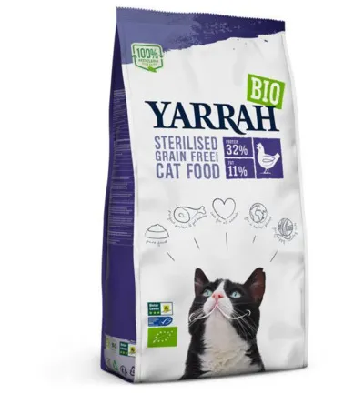 Yarrahgrain-Free Kattenvoer Gesteriliseerde Kat Bio Msc (2000 gr)