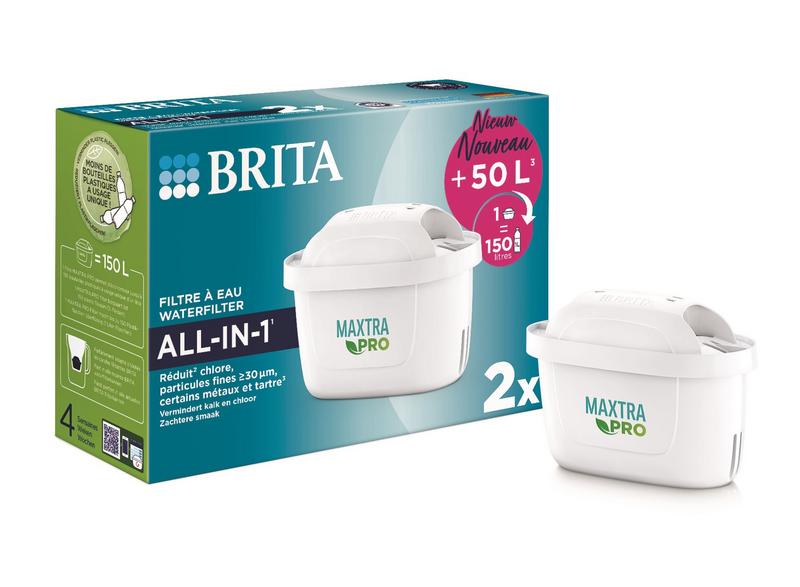 Brita Waterfilterpatroon maxtra pro all-in-1 2-pack (2 stuks)