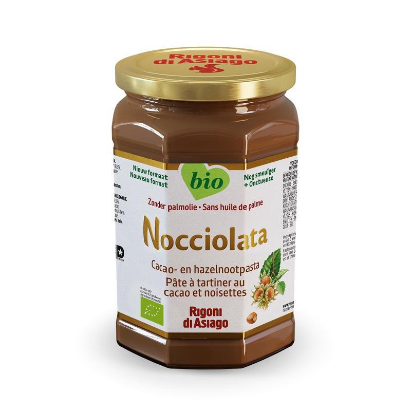 Nocciolata Chocolade Hazelnootpasta Bio (650 gr)