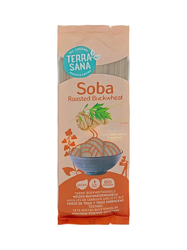 TerraSana Soba boekweit geroosterd (200 gr)