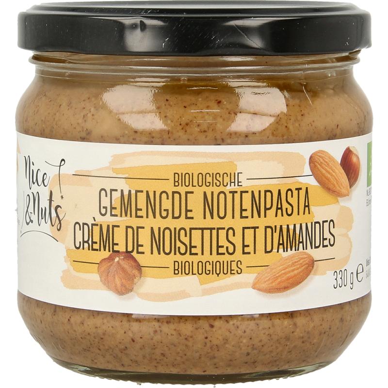 Nice & Nuts Notenpasta gemengd bio (330 gr)