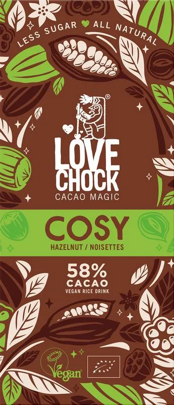 Lovechock Cosy hazelnut (70 gr)