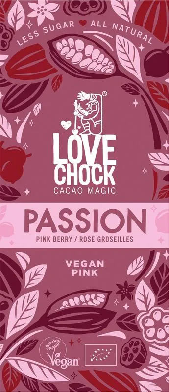 Lovechock Passion pink berry bio (70 gr)
