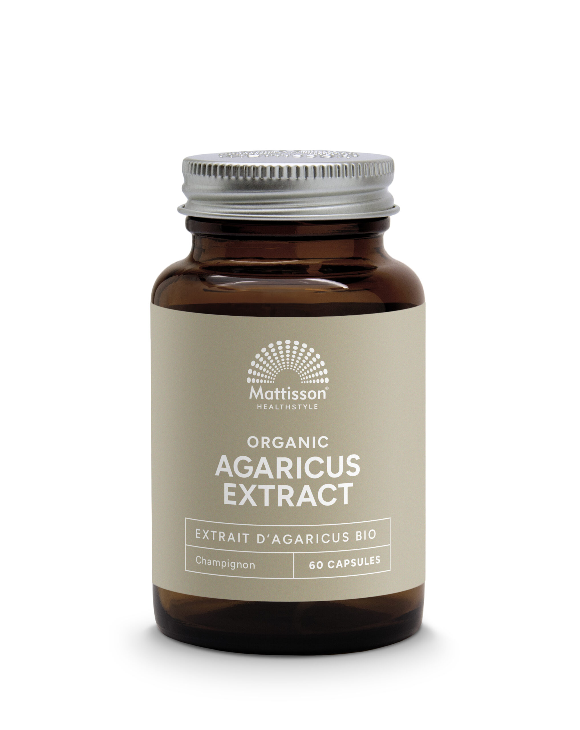 Mattisson Agaricus Extract 400Mg Bio (60 capsules)