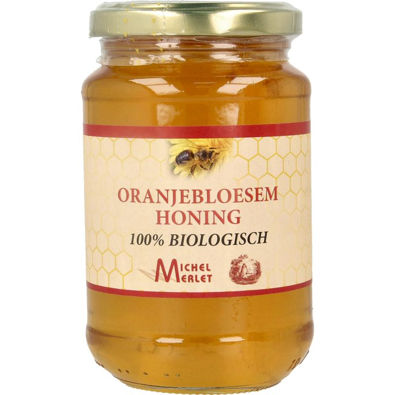 Michel Merlet Bloesemhoning oranje bio (500 gr)