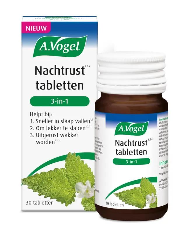 A.Vogel Dormeasan Nachtrust 3in1 (30 tabletten)