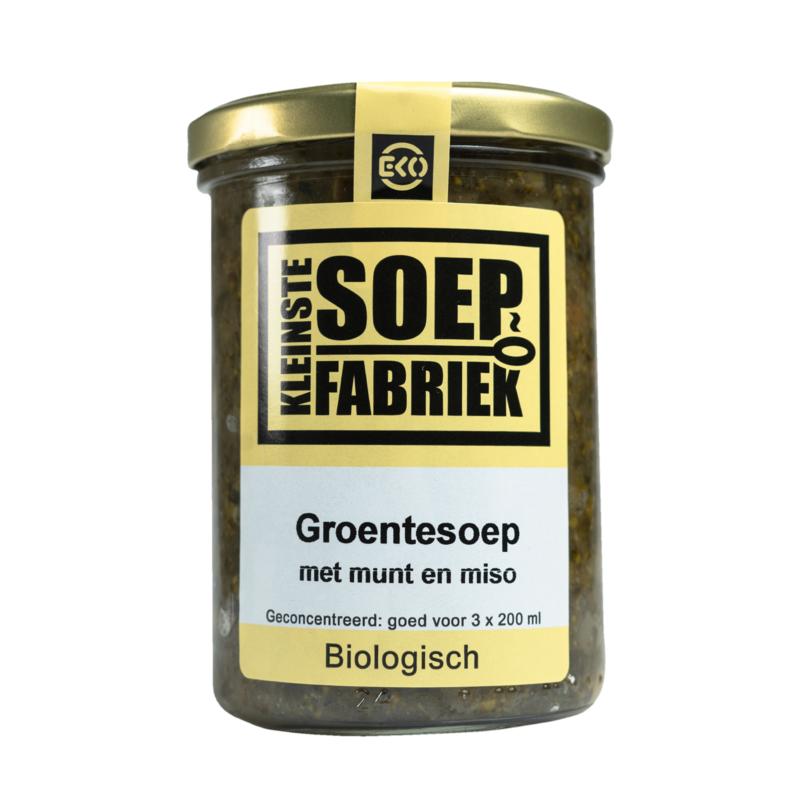Kleinstesoepfabriekgroentesoep Met Munt En Miso B Io (400 ml)