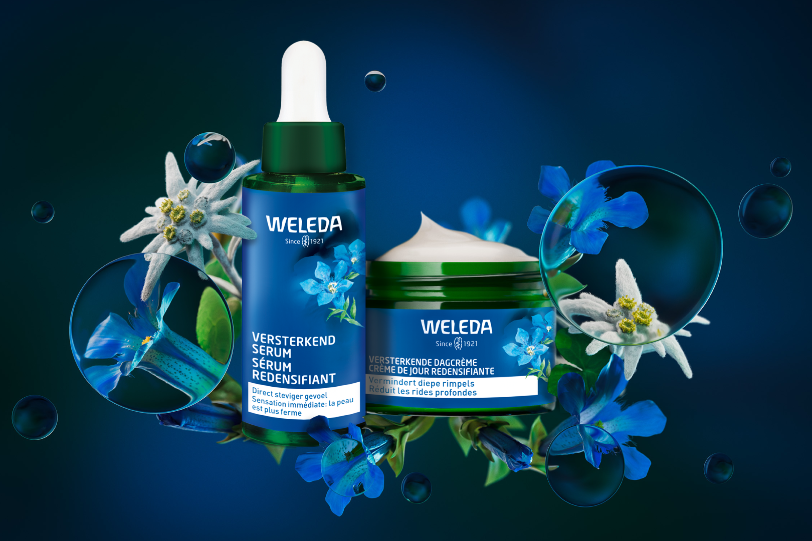 WELEDA Blauwe gentiaan & edelweiss versterkend serum (30 ml) - image 3