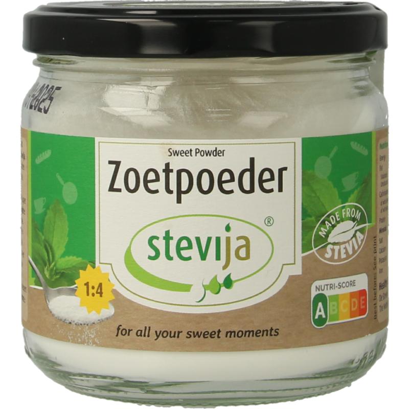 Stevija Zoetpoeder - Pot Stevia (180 gr)