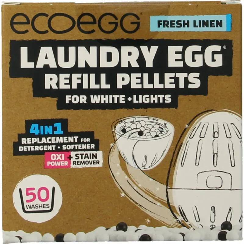 Ecoegg Laundry egg refill fresh linen (1 stuk)