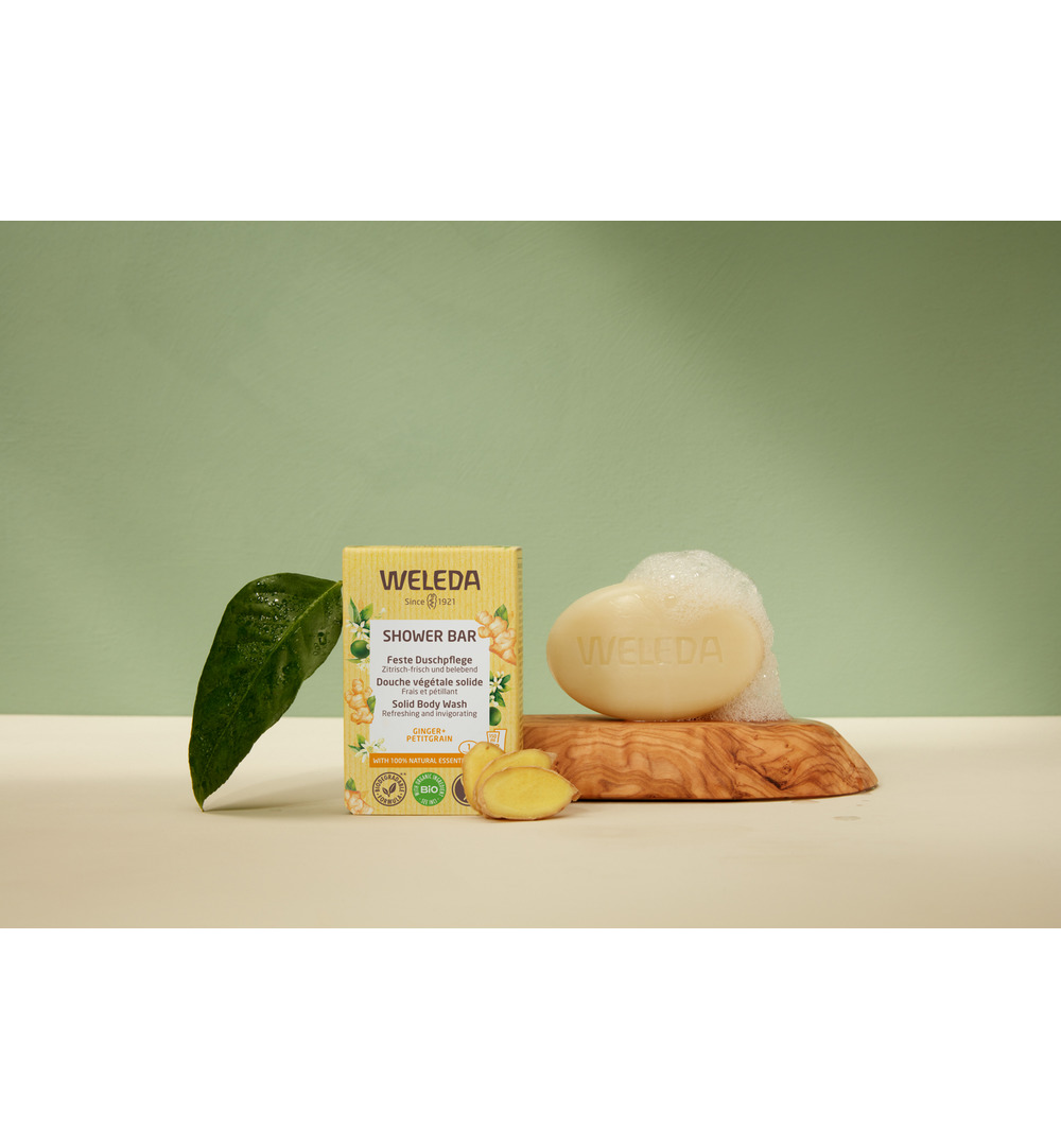 WELEDA Shower bar ginger + pititgrain (75 gr) - image 2