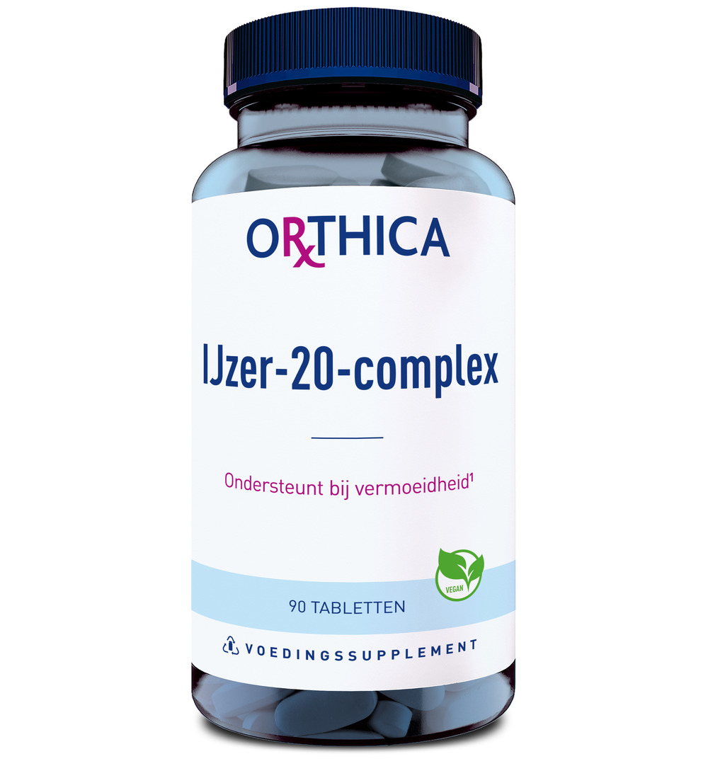 Orthica IJzer 20 complex (90 tabletten)