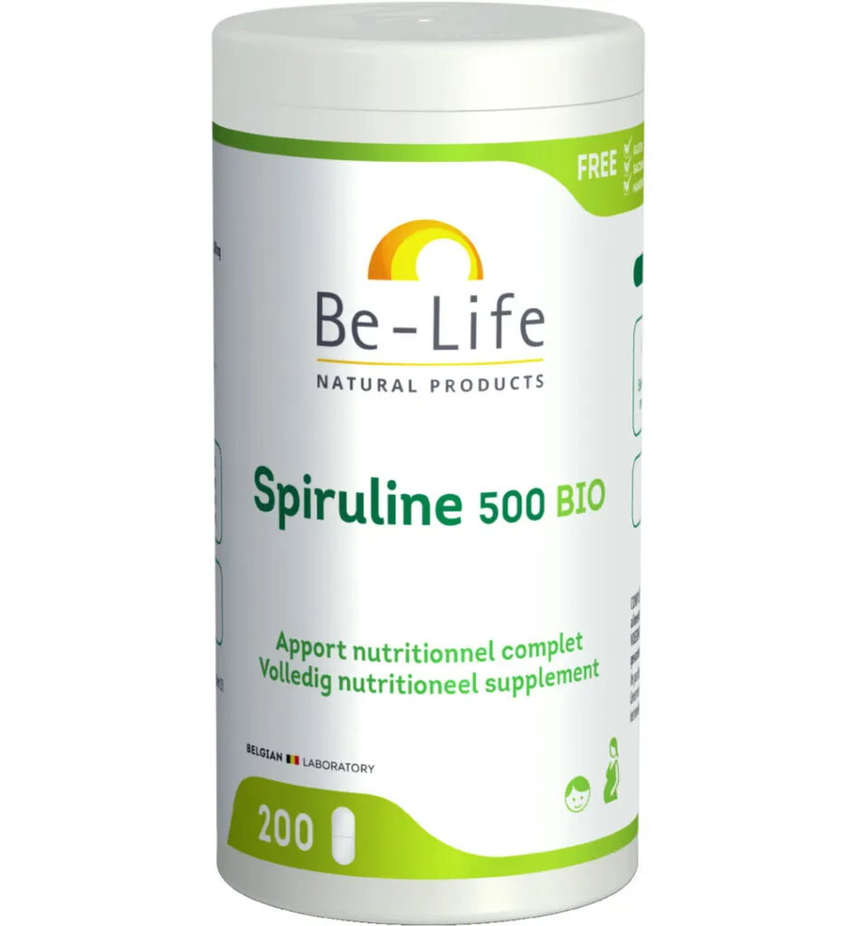 Be-Life Spiruline 500 bio (200 tabletten)