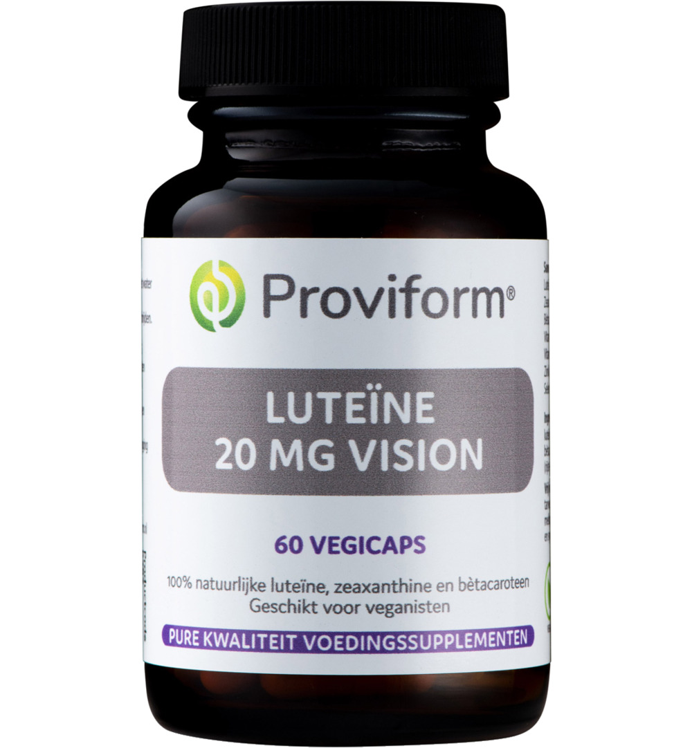 Proviform Luteine 20 Mg Vision (60 vega capsules)