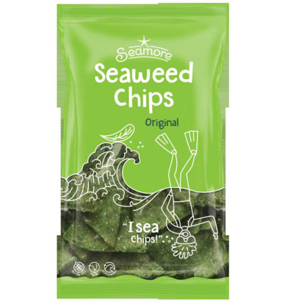 Seamore Zeewier tortilla chips (135 gr)