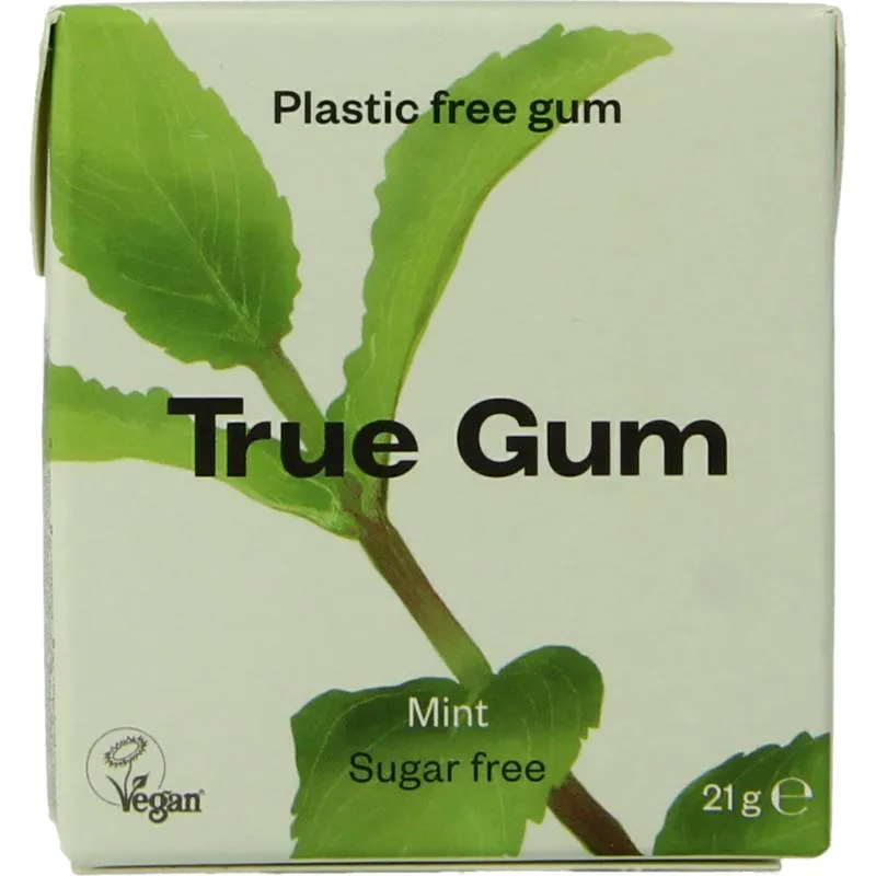 True Gum Mint suikervrij (21 gr)
